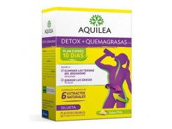 Aquilea Detox+Quemagrasas 10 stick solubles